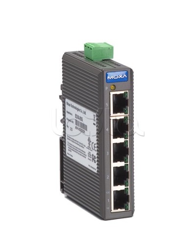 Коммутатор неуправляемый промышленный 5-портовый Moxa EDS-205A в Калуге Коммутаторы Pintop.ru