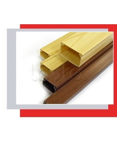 Миниканал 25x16 серия MEX с текстурой дерева (сосна) Экопласт 77007P-2 в Калуге Кабель-канал Pintop.ru