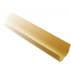 Секция оптического лотка прямая, 100x240 мм, 2 метра, желтая LANMASTER LAN-OT100x240