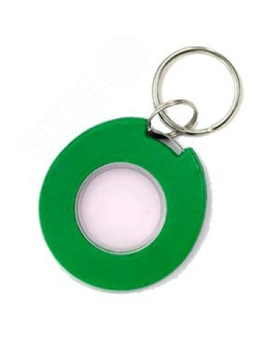 IronLogic IL-08MGT, 1K,с кольцом, зелёный с прозрачной серединой в Калуге Оптовые идентификаторы Pintop.ru