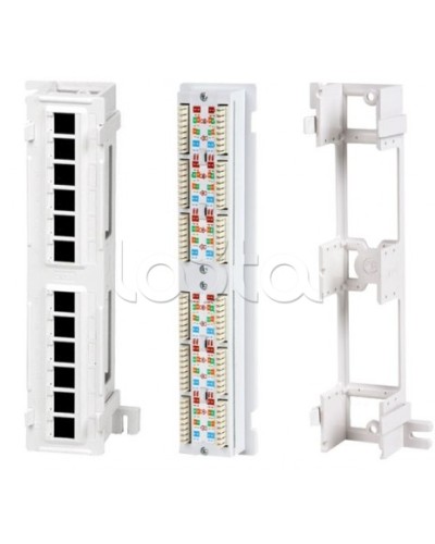 Патч-панель Hyperline PPW-12-8P8C-C5e в Калуге Патч панель Pintop.ru