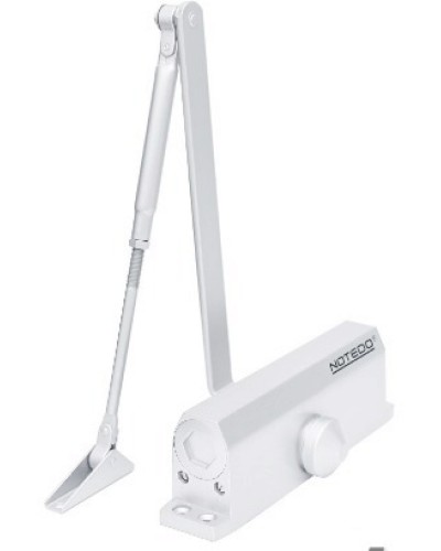 Доводчик NOTEDO DC-150 EN4/5/6 (белый) в Калуге Доводчики Pintop.ru