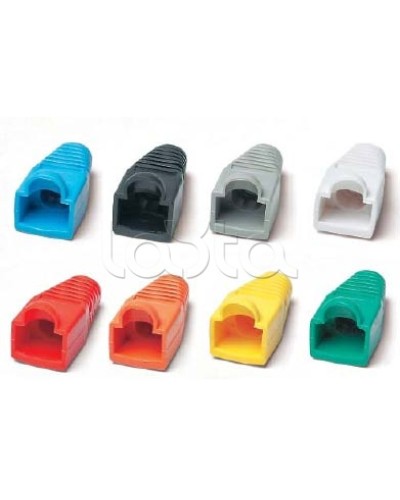 Колпачок изолирующий для разъемов RJ-45 Hyperline BOOT-RD-10 в Калуге Коннекторы Pintop.ru