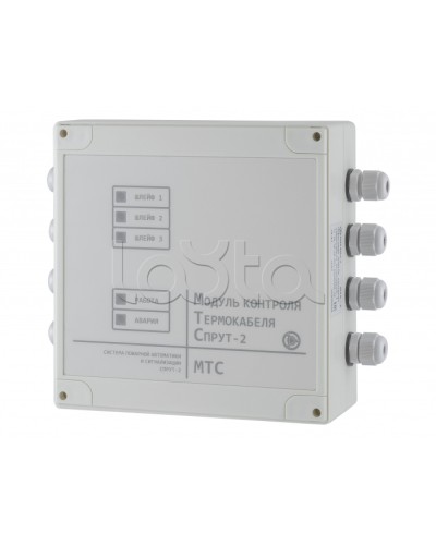 Пороговый модуль контроля термокабеля Плазма-Т МТС-1 в Калуге Системы пожаротушения и огнезащиты Pintop.ru