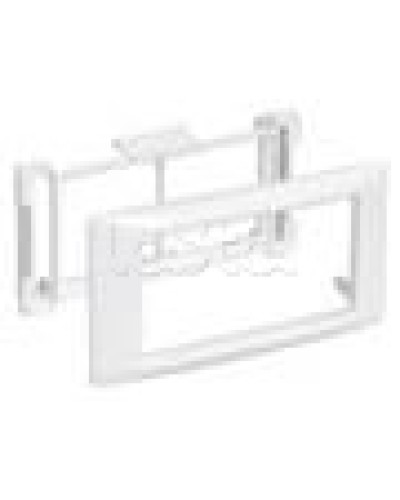 Рамка и суппорт на 4 модуля 45×45 IEK CKK-40D-RSU4-075-K01 в Калуге Распределительные коробки Pintop.ru