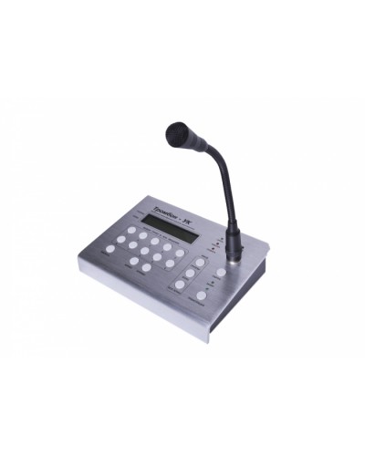 Консоль микрофонная удалённая многозонная Тромбон УК в Калуге Система оповещения и трансляции Pintop.ru