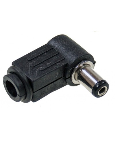 Разъем питания штекер 2.1х5.5x10мм угловой (50шт/уп) REXANT 14-0312 в Калуге Коннекторы Pintop.ru