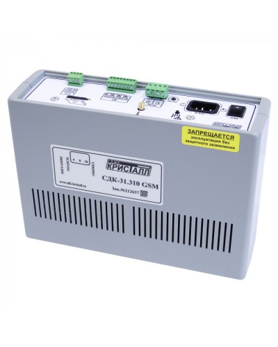 Блок контроля GSM Кристалл СДК-31.310GSM в Калуге Приемно-контрольные приборы Pintop.ru