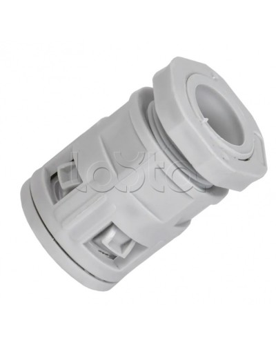 ELASTA Муфта вводная для гофрированных труб MVN16 IP40 IEK (ET-TA00D-MVN-016-K41-050) в Калуге Повороты, муфты, тройники Pintop.ru