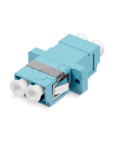 Проходной соединитель LC-LC duplex MM Cabeus (DLC-DLC-MM-OM3) в Калуге Проходные адаптеры и розетки оптические Pintop.ru
