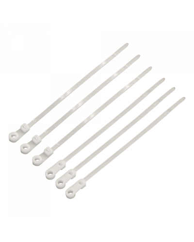 Стяжка пластиковая нейлоновая под винт, 4х150мм, 100шт TWT (TWT-CVS-150) в Калуге Стяжки-хомуты Pintop.ru