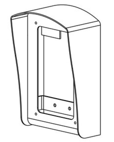 Комплект монтажный для блоков вызова БВД-406х, БВД-407х Vizit MKF-406 в Калуге Аксессуары для многоабонентных систем Pintop.ru