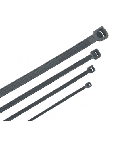 Хомут кабельный морозостойкий Хкм 4,8х380мм черный (100шт) IEK (UHH33-D048-380-100-K02) в Калуге Стяжки-хомуты Pintop.ru