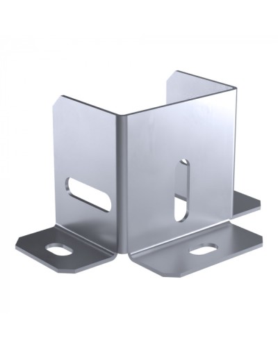 Универсальный ввод трассы лотков Стандарт INOX (AISI 316) 50х50 Промрукав (PR16.3695) в Калуге Аксессуары для лотков Pintop.ru