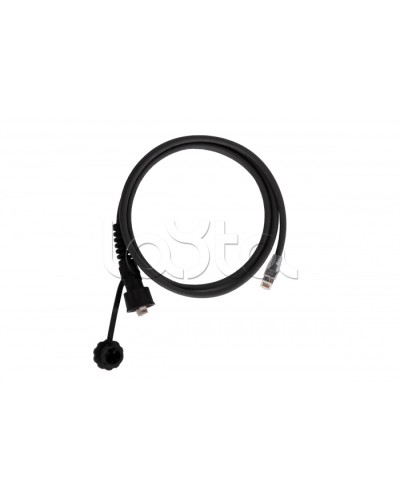 Индустриальный коммутационный шнур NIKOMAX F/UTP 4 пары, переходной, Кат.6 (Класс E), 250МГц, RJ45/8P8C(IP67)-RJ45/8P8C, T568B, многожильный, BC (чистая медь), 26AWG (7х0,160мм), с защитной крышкой, PUR, черный, 2м NIKOMAX (NMC-PC4SE55B-020-IS-TR-BK) %rs_