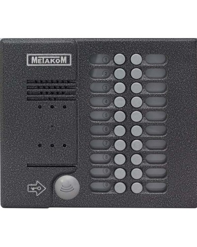 Блок вызова домофона Метаком MK20.2-MFEV в Калуге Вызывные видеопанели малоабонентные Pintop.ru