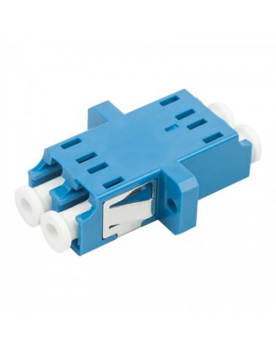 Адаптер оптический проходной LC-LC, OS2, дуплекс (duplex), синий Datarex DR-541102 в Калуге Коммутационные изделия Pintop.ru