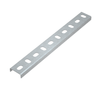 Универсальный поддерживающий профиль 36х13х1,5 L650 мм INOX304 КМ-Профиль (UPP650 INOX304)