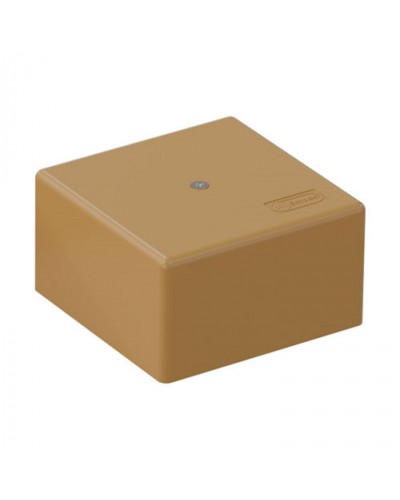 SD3 Коробка распределительная для о/п, для монтажного пистолета 75x75x40мм, (беж.) Экопласт (72932BG) в Калуге Распределительные коробки Pintop.ru