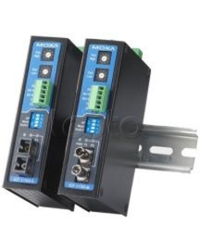 Конвертор RS-232/422/485 в оптику SM (ST) Moxa ICF-1150-S-ST-T в Калуге Дополнительное оборудование для ОПС Pintop.ru