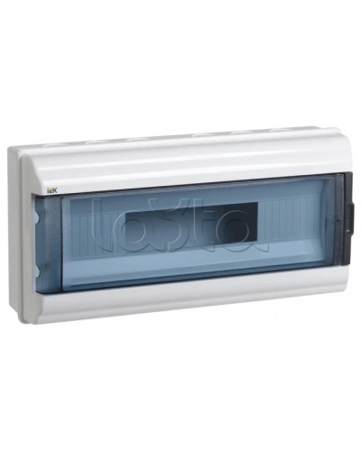 Корпус модульный пластиковый навесной КМПн-18 IP55 IEK (MKP72-N3-18-55) в Калуге Боксы для автоматов Pintop.ru