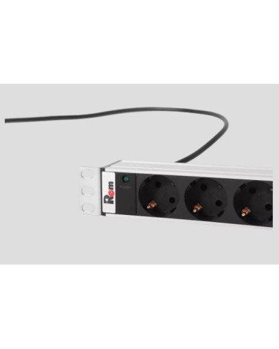 Верт блок розеток Rem-3x16, 3 фазы 16A, инд, 30 S, 1820 мм, вх IEC 309, шнур 3 м R-3x16-30S-I-1820-3-3PN в Калуге Блоки розеток Pintop.ru