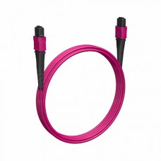 Кабельная сборка MPO(F) -MPO(F)-8 волокон 50/125 OM4, 5 m Cabeus (FOP-50-OM4-8-MPO(F)-8-MPO(F)-B-5m)