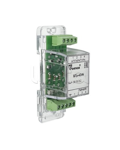 Устройство защиты от импульсных перенапряжений Forteza Блок БГр-4DIN в Калуге Устройства защиты операционных процессоров (ОПС) Pintop.ru