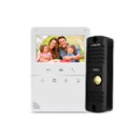 AccordTec Комплект домофонии AT-home4 WH-BL