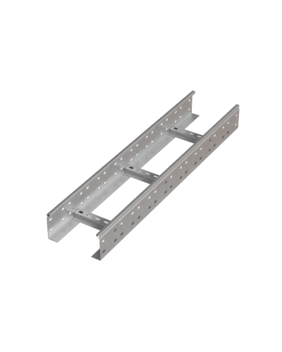 Лоток лестничный 100х600х1,2 L2000 мм INOX304 N КМ-Профиль (LL100-600-1.2-2000 INOX304 N) в Калуге Кабельные лотки Pintop.ru