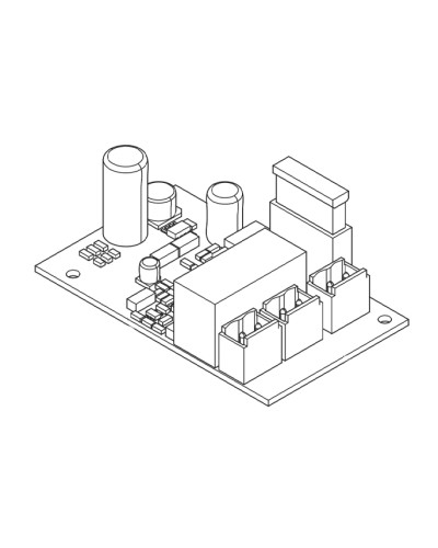 Came LB39 (002LB39) - Плата аварийного питания для подключения и зарядки 2 аккумуляторов, 12 В - 7 Ач в Калуге Запчасти для шлагбаумов и автоматики Pintop.ru