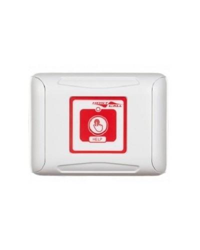 Влагозащищенная радиокнопка вызова Hostcall MP-411W2 в Калуге Система оповещения и трансляции Hostcall Pintop.ru