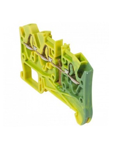 Клемма 4х5 1вх/2вых заземление Legrand 037210 в Калуге Клеммные колодки Pintop.ru