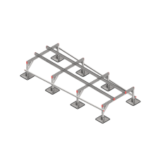 Опорная конструкция для установки оборудования TECHNORAPTOR STEELFOOT 1200х3000 тип 3 КМ-профиль (KM-TR-STF-SSEI-1200-3000-3)