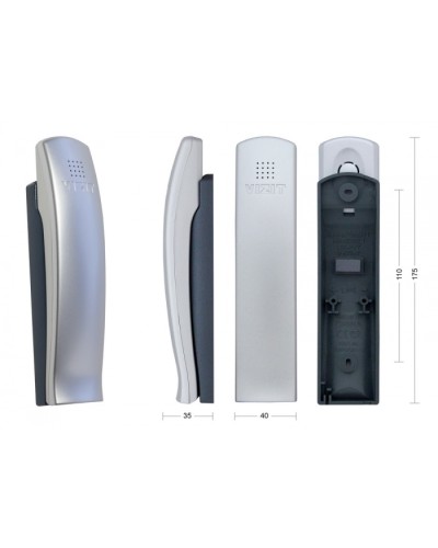 Трубка переговорная Vizit УКП-7M в Калуге Многоабонентные устройства Pintop.ru