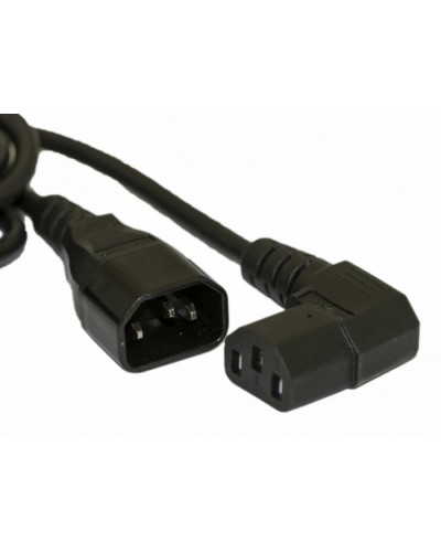 Кабель питания монитор-компьютер Hyperline PWC-IEC13A-IEC14-5.0-BK в Калуге Коннекторы Pintop.ru
