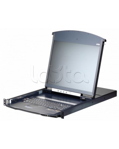 KVM консоль с переключателем ATEN KL1108VN-AXA-RG в Калуге Оборудование для видеонаблюдения Pintop.ru