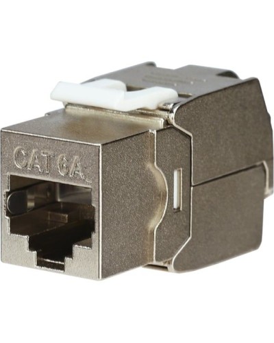 Модуль Keystone, Jack RJ-45(8P8C), FTP экранированный, CAT 6A, тип 180 град., самозажимной REXANT PRO 02-0361 в Калуге Модули Keystone Pintop.ru