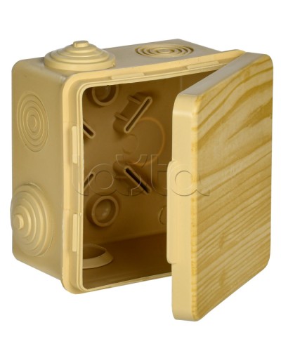 Коробка расп. КМ 80х80х50мм о/к IP54 7 вв. сосна IEK (UKO31-080-080-050-K34-54) в Калуге Распределительные коробки Pintop.ru