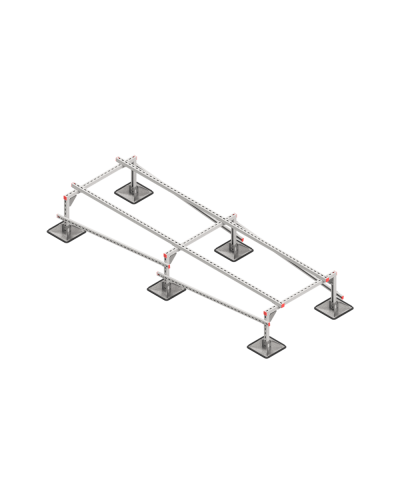 Опорная конструкция для установки оборудования TECHNORAPTOR STEELFOOT 1000х3000 HD КМ-профиль (KM-TR-STF-SSEI-1000-3000 HD) в Калуге Системы видеонаблюдения Pintop.ru