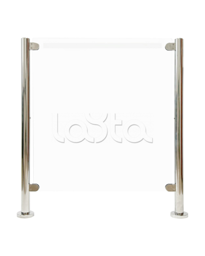 RUBEZH STRAZH Стойка вертикальная СВ-3Н (стекл.) в Калуге Ограждения Pintop.ru