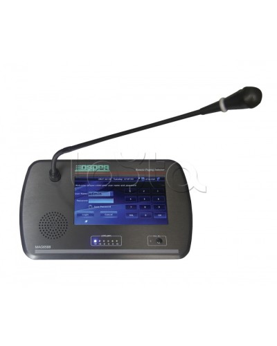 Консоль микрофонная DSPPA MAG-6588 в Калуге Система оповещения и трансляции Dsppa Pintop.ru