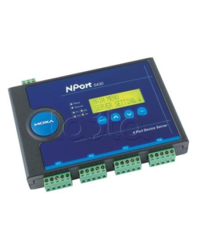 Сервер 4-портовый RS-422/485 в Ethernet Moxa NPort 5430I в Калуге Дополнительное оборудование для ОПС Pintop.ru