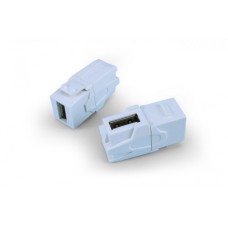 Вставка формата Keystone Jack Hyperline (KJ1-USB-VA3-WH)