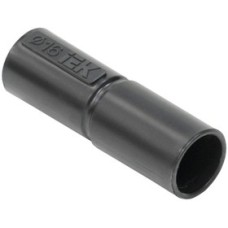 ELASTA Муфта труба-труба GI16G черная IEK (CTA10D-GIG16-K02-100)
