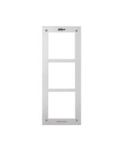 Рамка металическая для 3 модулей Dahua VTOF003 в Калуге Дополнительное оборудование для СКУД Pintop.ru