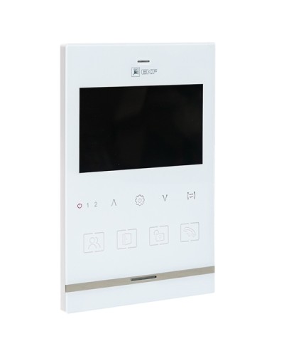 Видеодомофон IPV-01 бел. 4TFT 4пр. 2 канала IP20 EKF (int-ipv-01) в Калуге Абонентские видеоустройства Pintop.ru