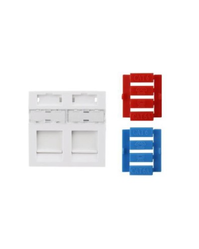 Вставка 45x45 (аналог Mosaic) Hyperline SIP3-2K-M45-45 в Калуге Аксессуары для стоек и шкафов Pintop.ru