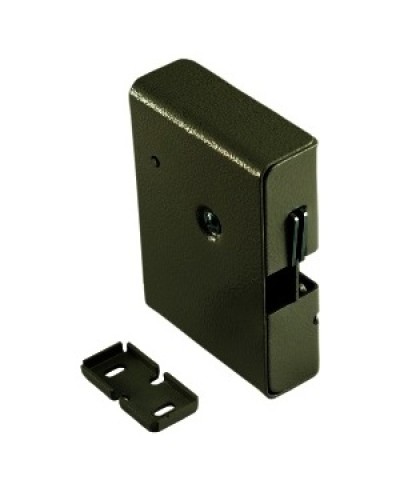 Замок электромеханический с толкателем и датчиком положения двери Promix-SM308.10.1 (черный) в Калуге Электромеханические замки Pintop.ru