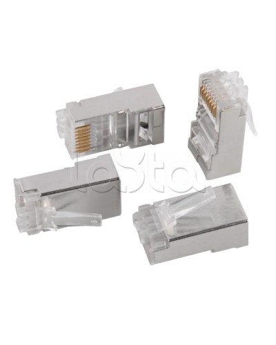 Разъём RJ-45 FTP для кабеля SOLID кат.6 ITK CS3-1C6FS в Калуге Коннекторы и разъемы Pintop.ru